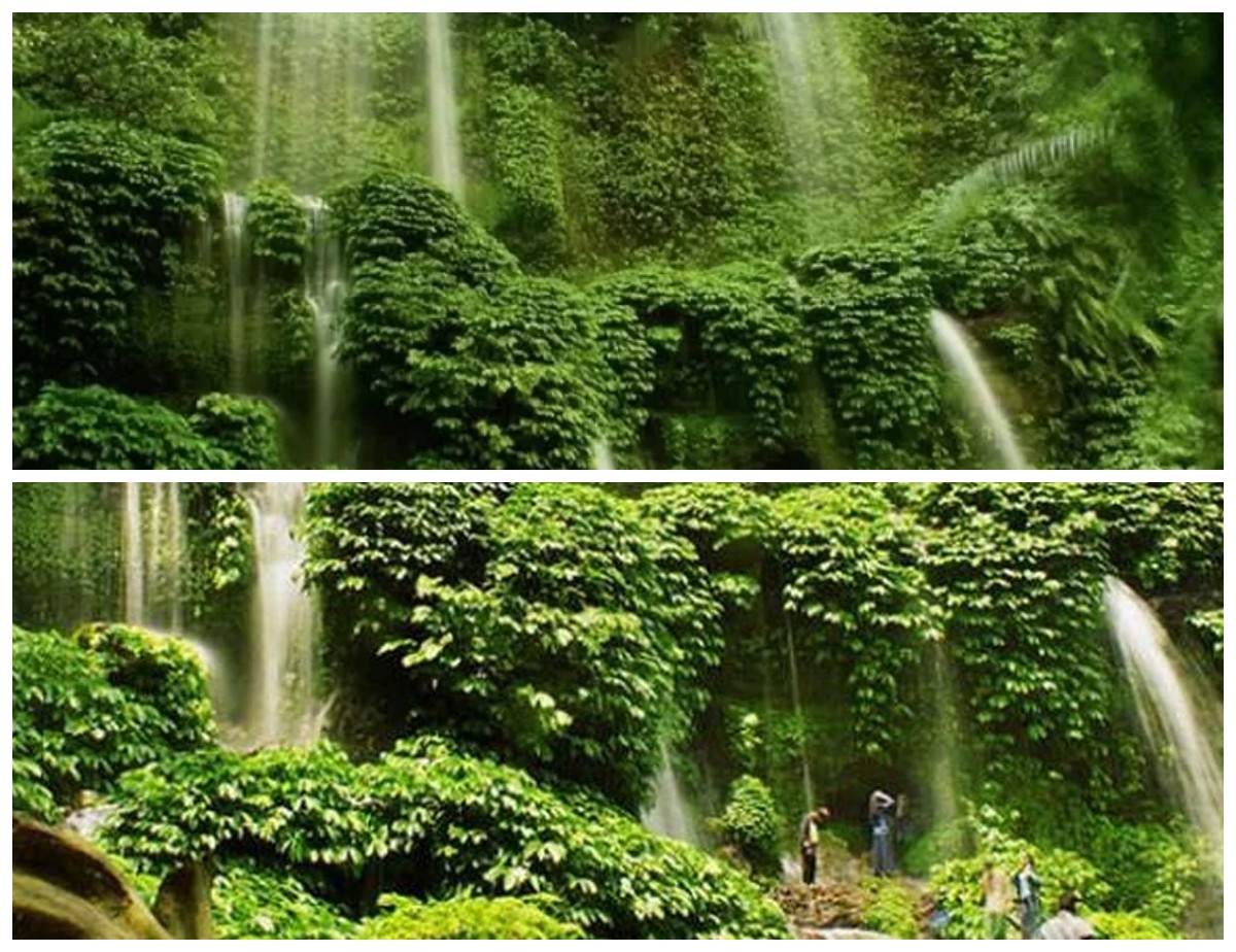 Menelusuri Jejak Sejarah dan Keindahan Mistis Air Terjun Benang Kelambu di Lombok!