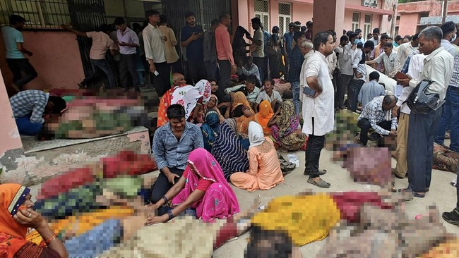 Festival Keagamaan di India Berujung Tragedi Mengerikan, 116 Orang Tewas Terinjak Injak