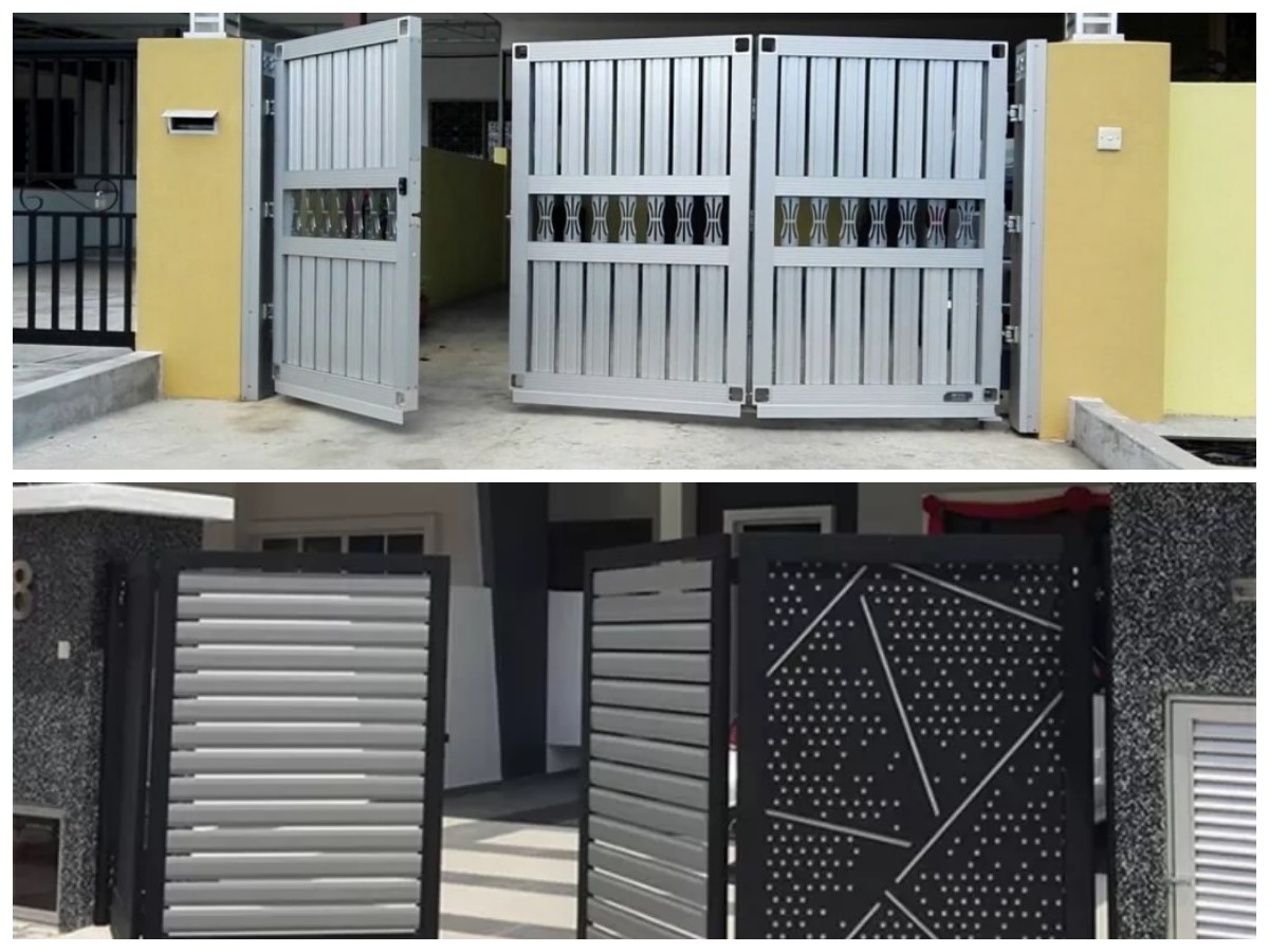 14 Inspirasi Pagar Lipat Minimalis Modern, Rumah Tampak Lebih Rapi dan Elegan