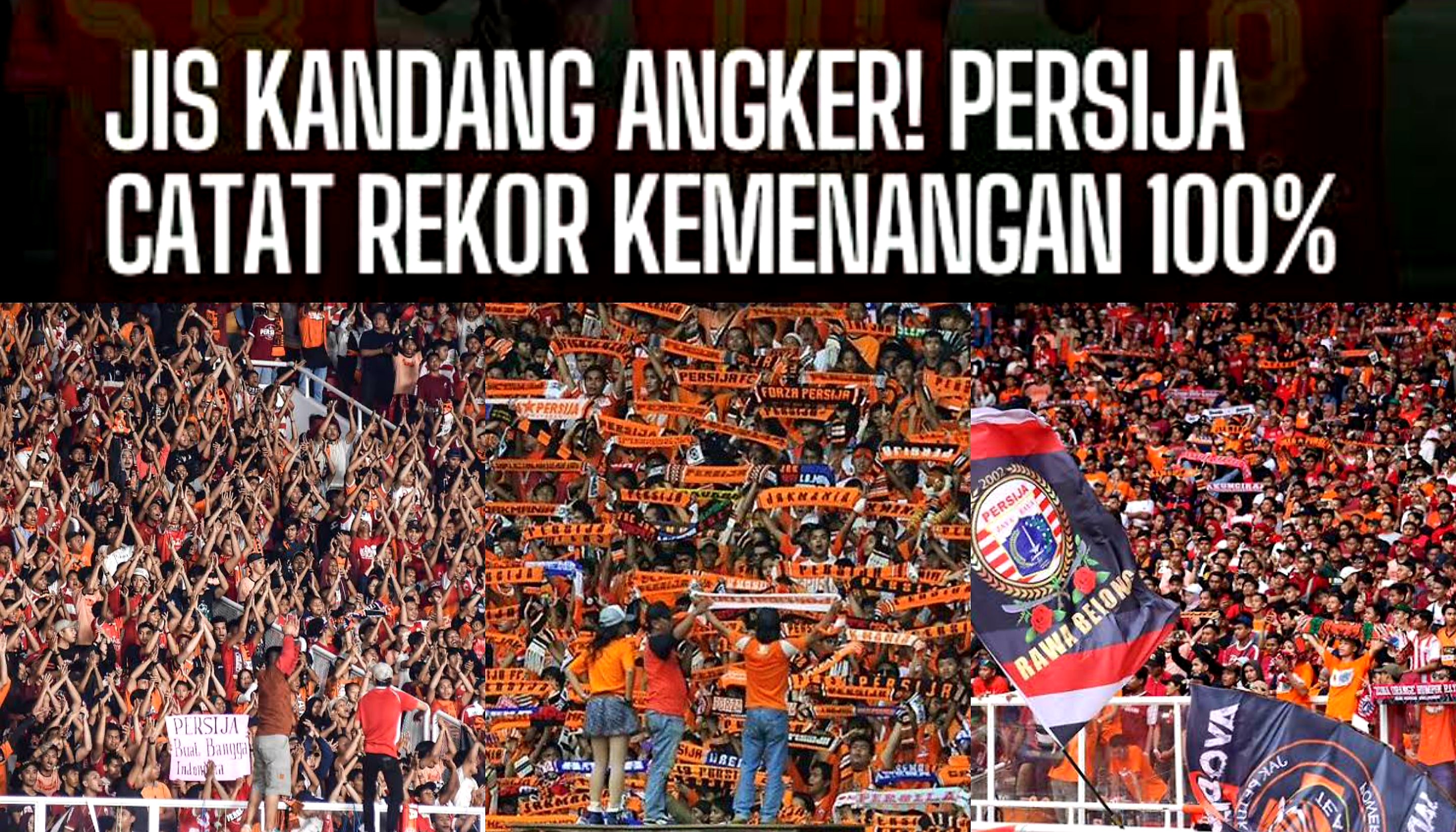 Liga 1: Pertandingan Tuan Rumah Persija Paling Banyak Menarik Penonton Musim Ini