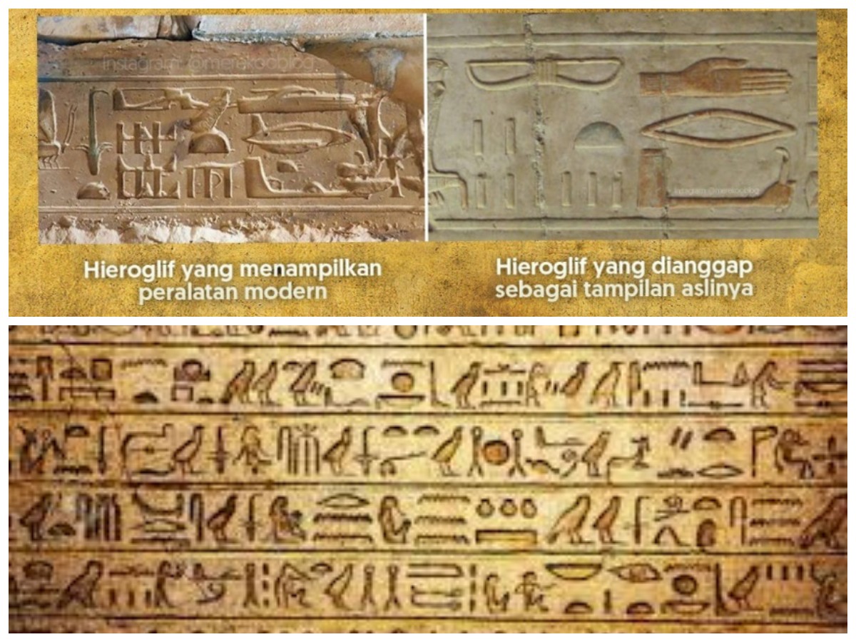 Rahasia Hieroglif Mesir: Jejak Teknologi Masa Depan dalam Simbol Kuno