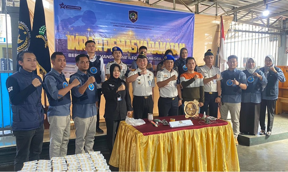 Lapas Pagar Alam Dinyatakan Clear and CLean Narkoba 