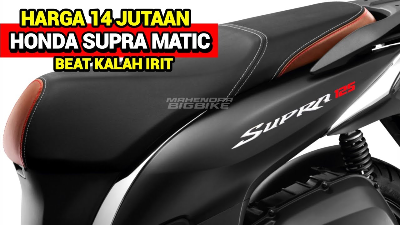 Inovasi Baru dari Honda Meluncur, Motor Matic Honda Supra 125 dengan Spek Mumpuni