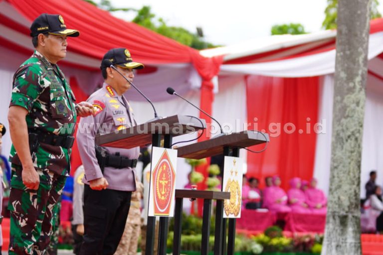 Kapolri dan Panglima Tejankan Jaga Persatuan dan Kesatuan TNI-Polri