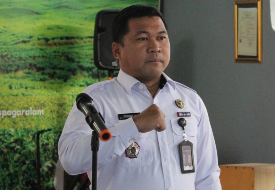 Pimpin Apel Pagi di Lapas, Yoshar : Profesional dan Berintegritas Jalankan Tusi Pemasyarakatan