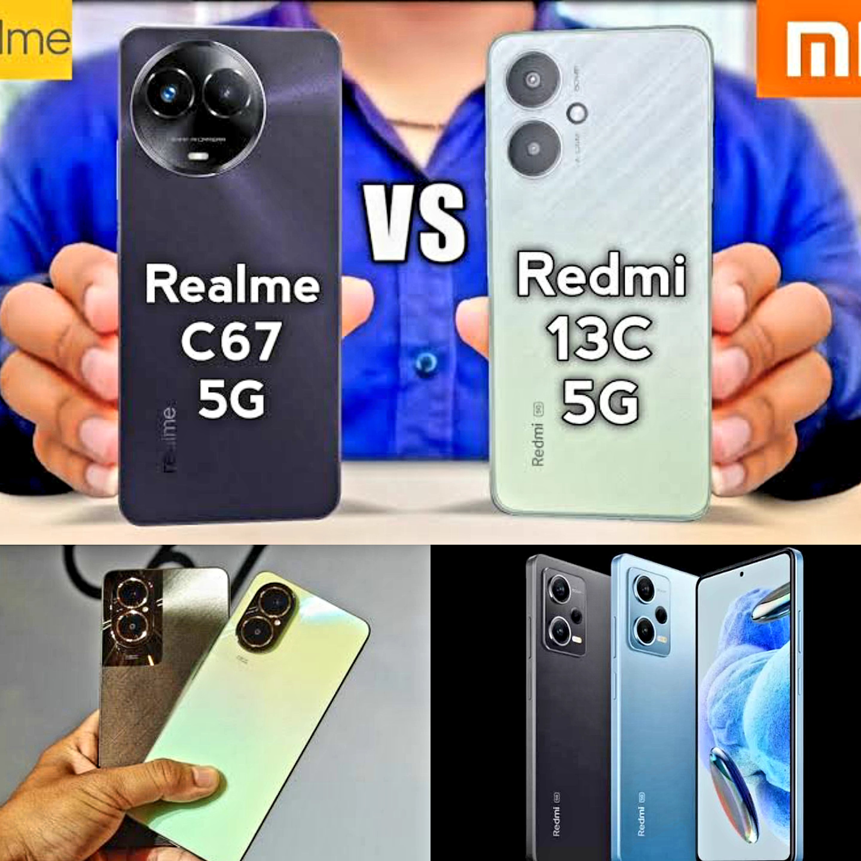 Adu Gahar Realme C67 dan Redmi 13C! Mana Lebih Gacor? Simak Ulasan Lengkapnya!