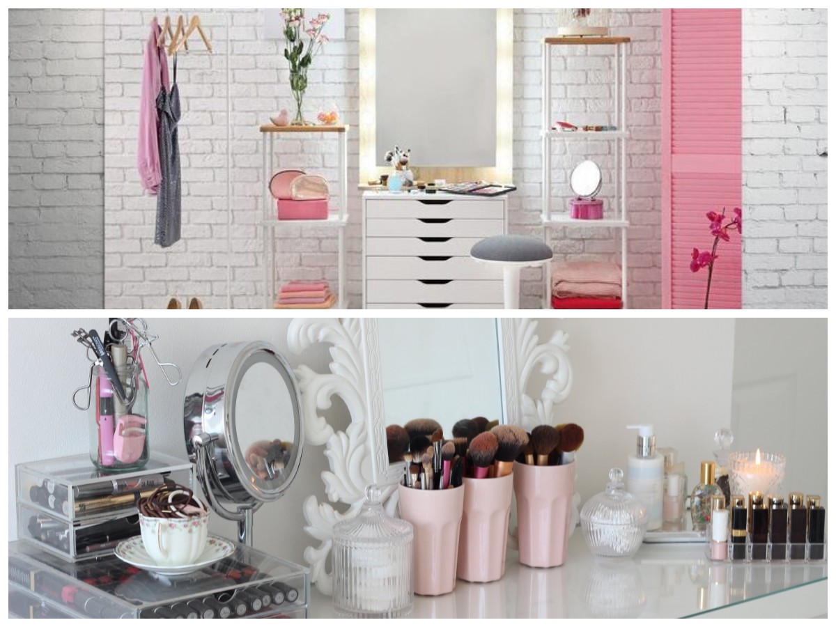 Tetap Cantik Tanpa Boros! Inspirasi Ruang Makeup Kecil yang Fungsional