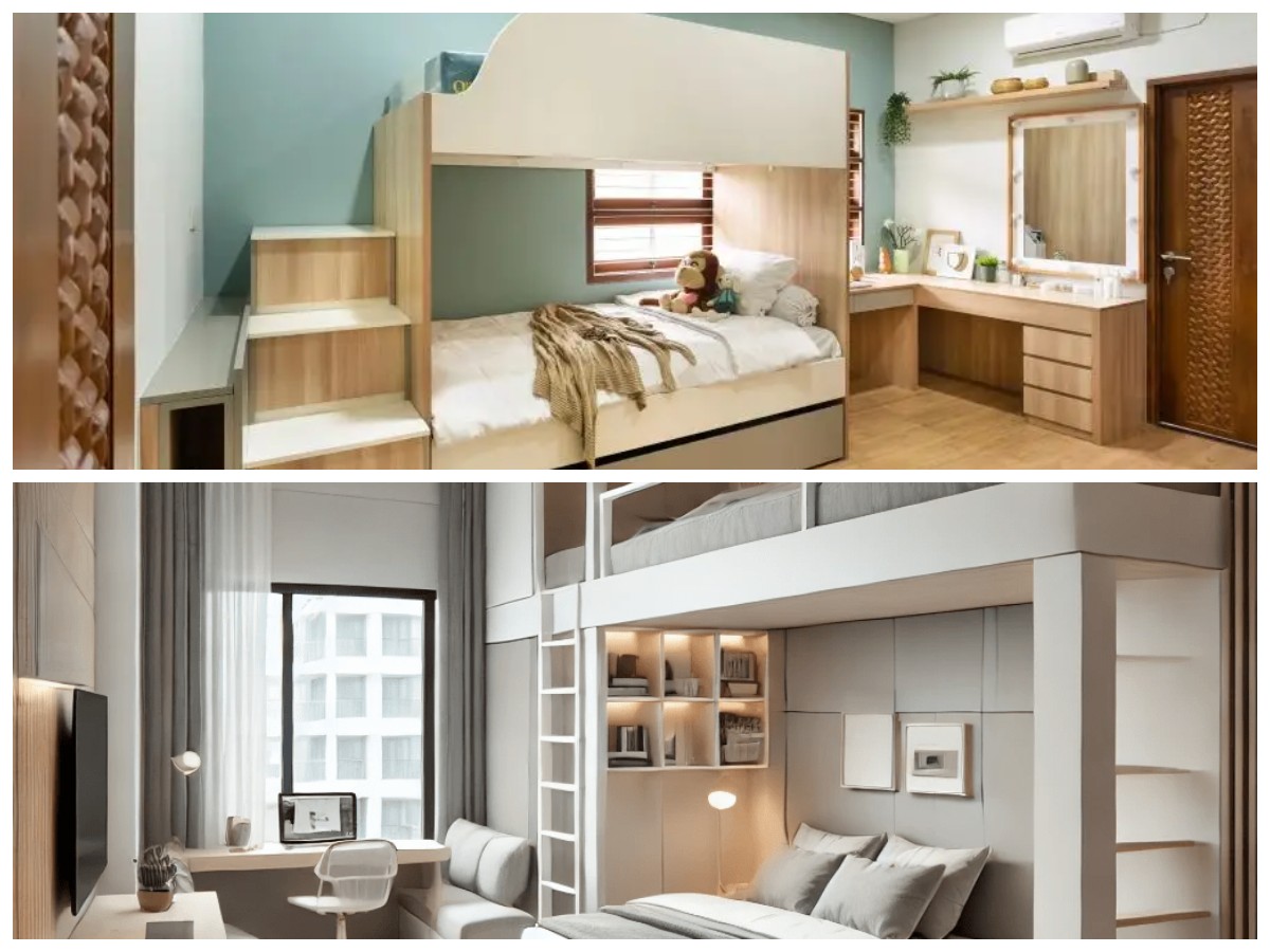 Inspirasi Desain Loft Bed Aesthetic yang Bikin Kamar Terlihat Lebih Luas dan Modern