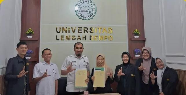 Uniled Tanda Tangani PKS Kajian Riset Bersama BLUD PAM Kota Pagar Alam