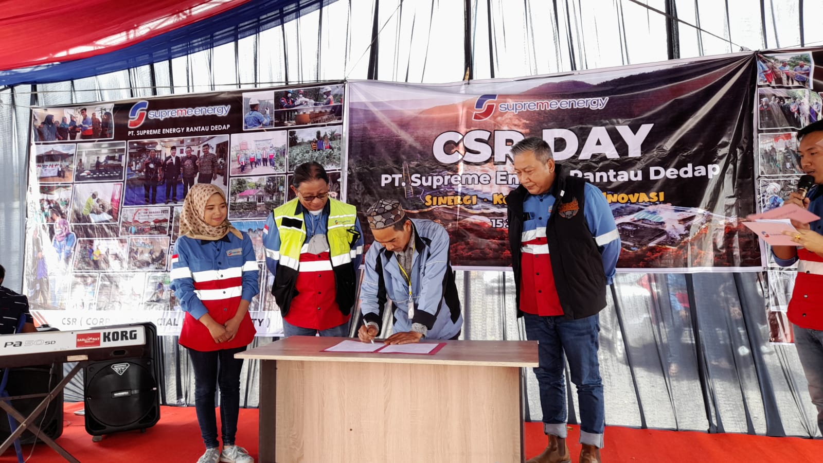 3 Tahun Berjalan, PT. Supreme Energy Rantau Dedap Berhasil Saluran Dana CSR Sebesar Rp14 Miliar