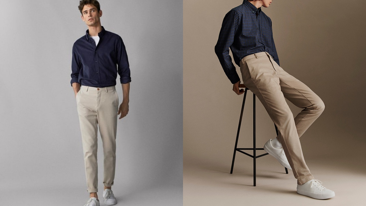 Bagaimana Memadukan Celana Chino Pria Agar Tampil Stylish Sehari-hari?