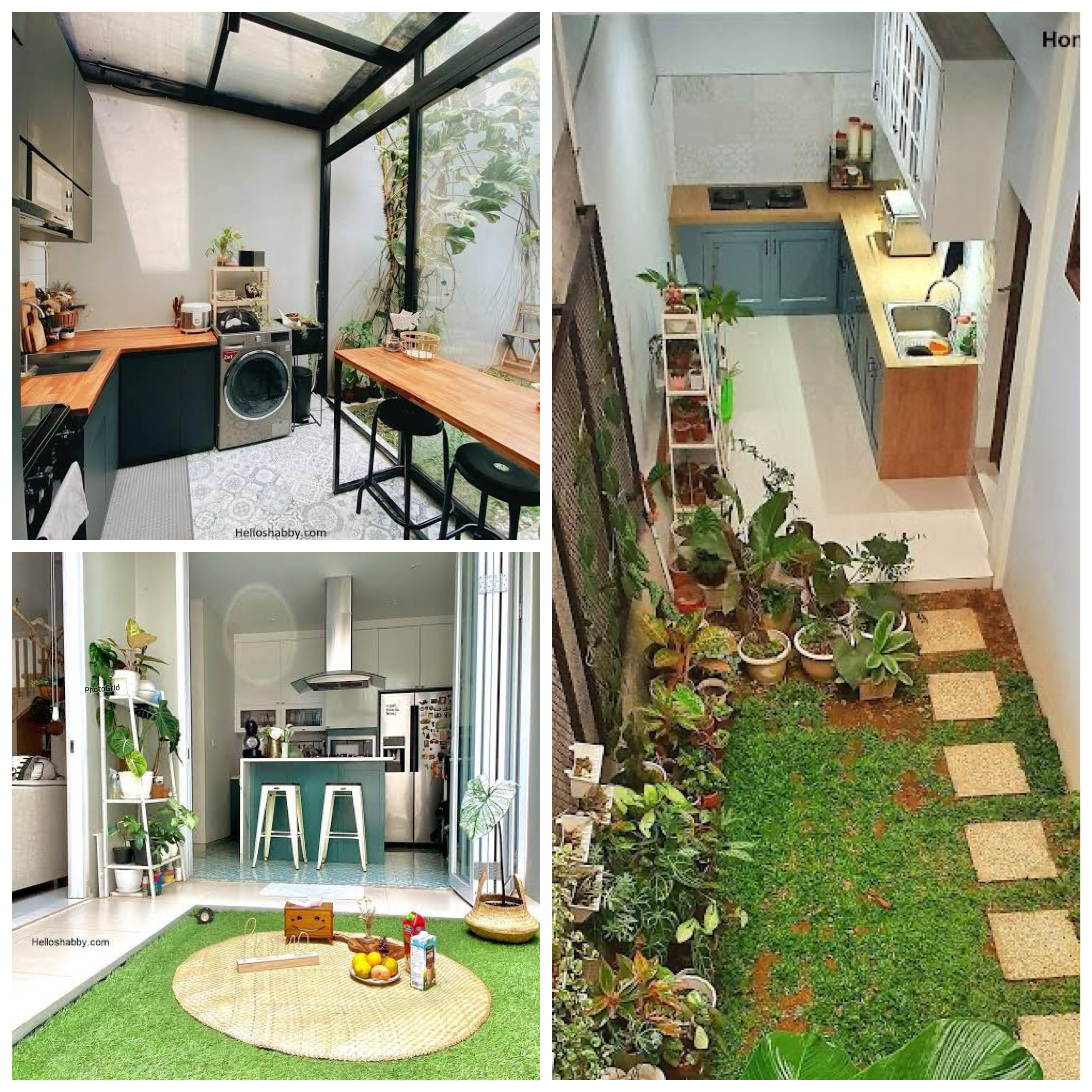 7 Inspirasi Dapur Semi Outdoor untuk Rumah Tipe 36, Dijamin Lebih Adem dan Lapang!!