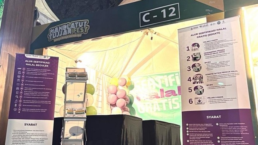 BPJPH Beri Konsultasi Sertifikasi Halal Gratis di Pameran Satu Abad NU