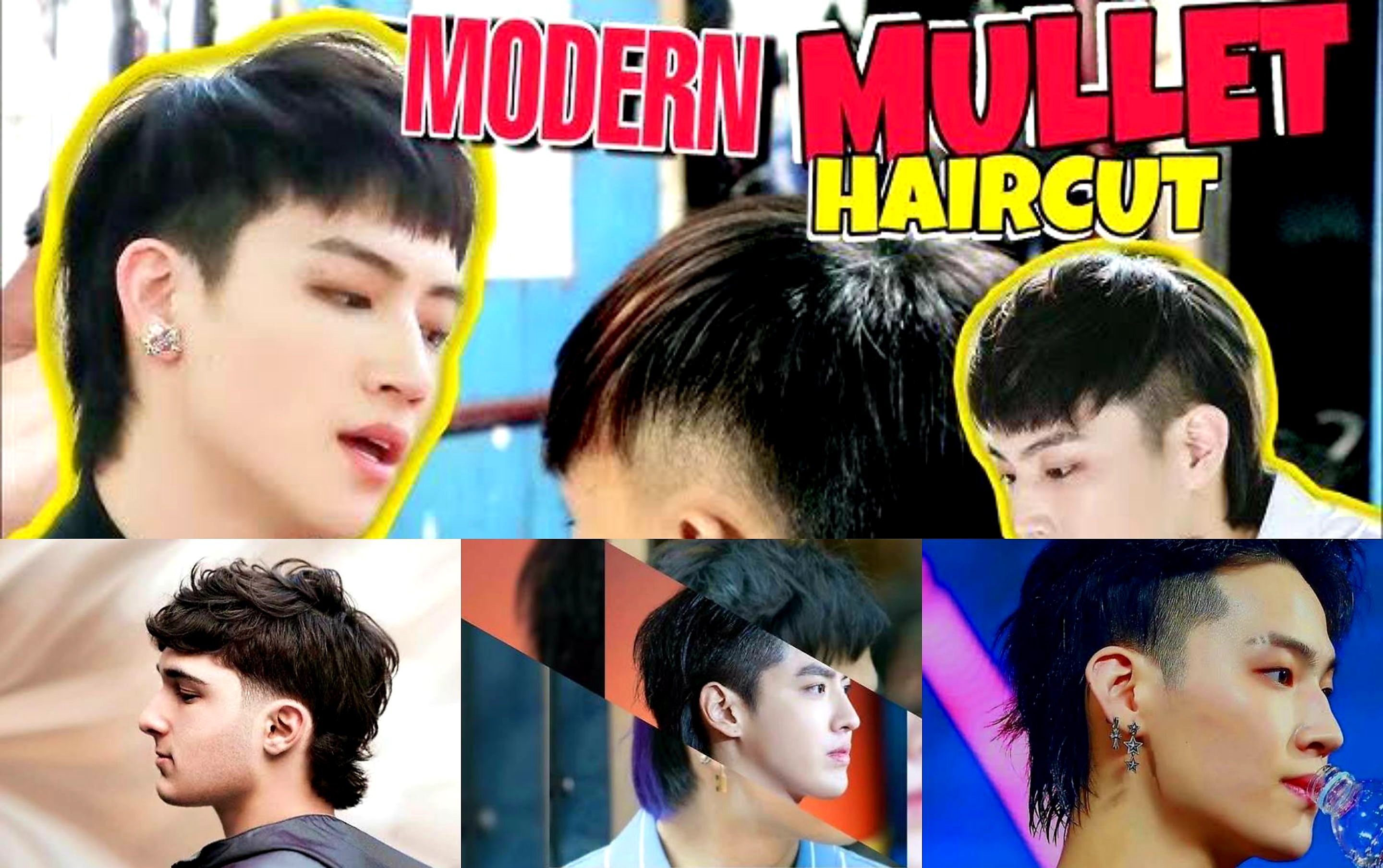 Keren dan Macho. 9 Inspirasi Gaya Rambut Mullet Bak Artis Korea