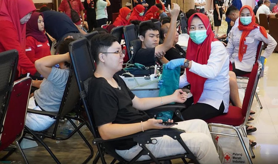 Luar Biasa Donor Darah Paguyuban Marga Tionghoa, 700 Pendonor Antri Sumbang Darah