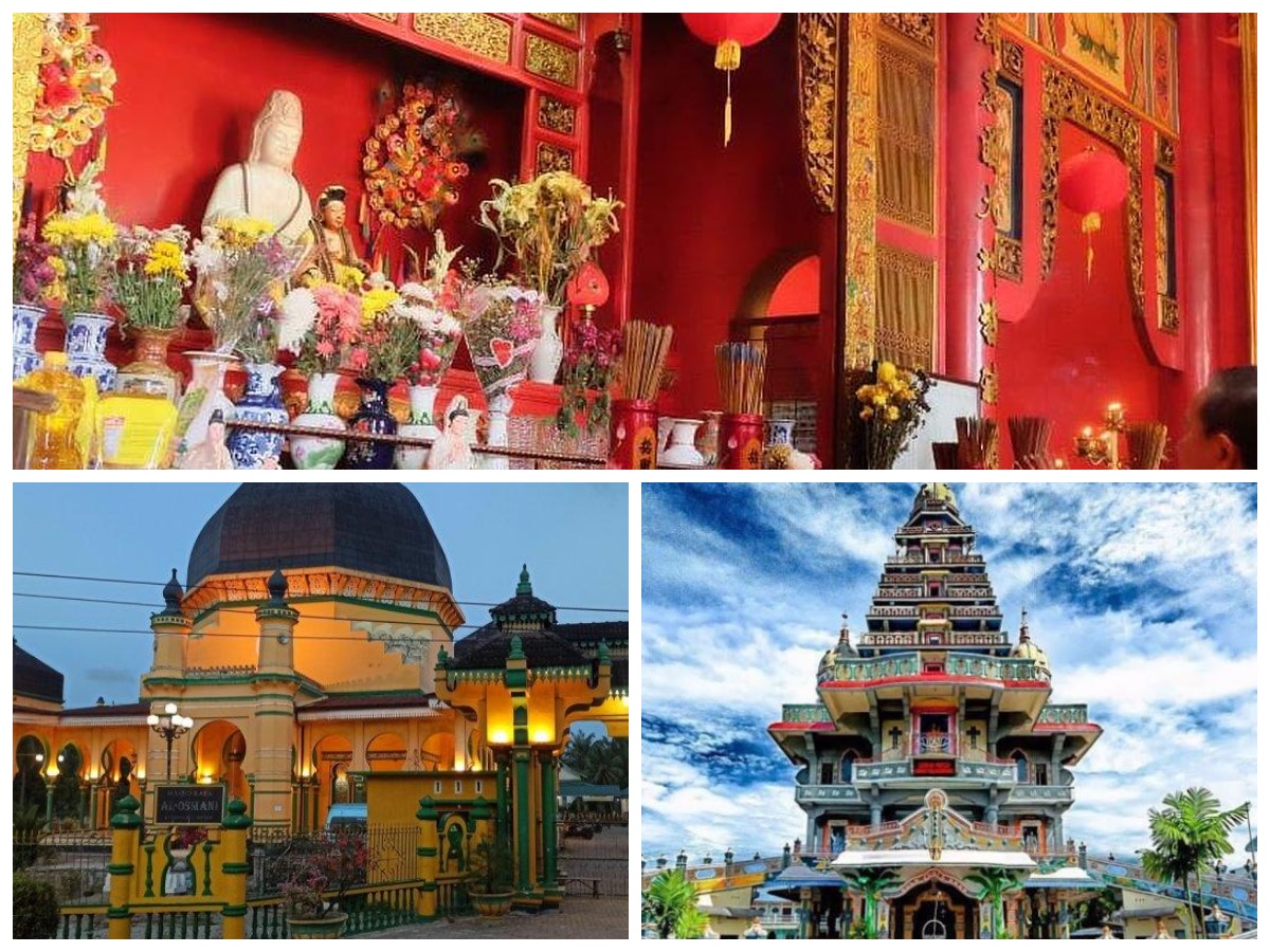 Rahasia Kekayaan Spiritual, 5 Destinasi Wisata Religi yang Memukau di Medan