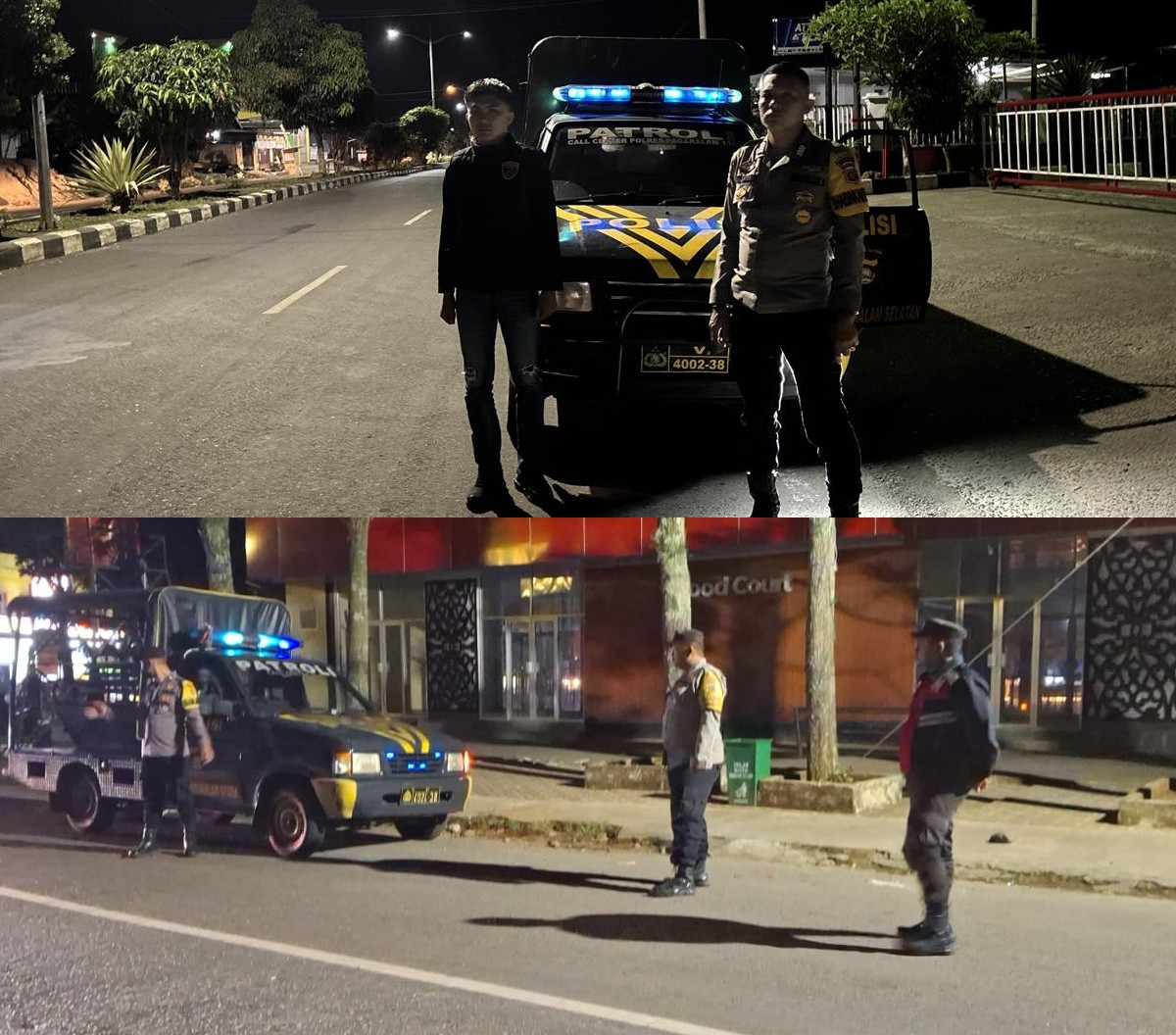 Polres Pagaralam Gencarkan Patroli Malam, Cegah Balap Liar dan Kejahatan Jalanan
