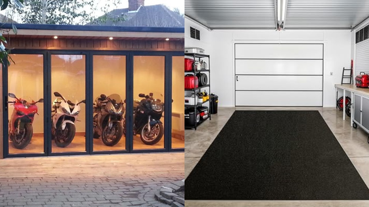 Garasi Motor Sederhana tapi Fungsional, Bikin Tampilan Rumah Lebih Tertata!