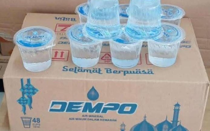 Air Mineral Kemasan dari Mata Air Dempo 