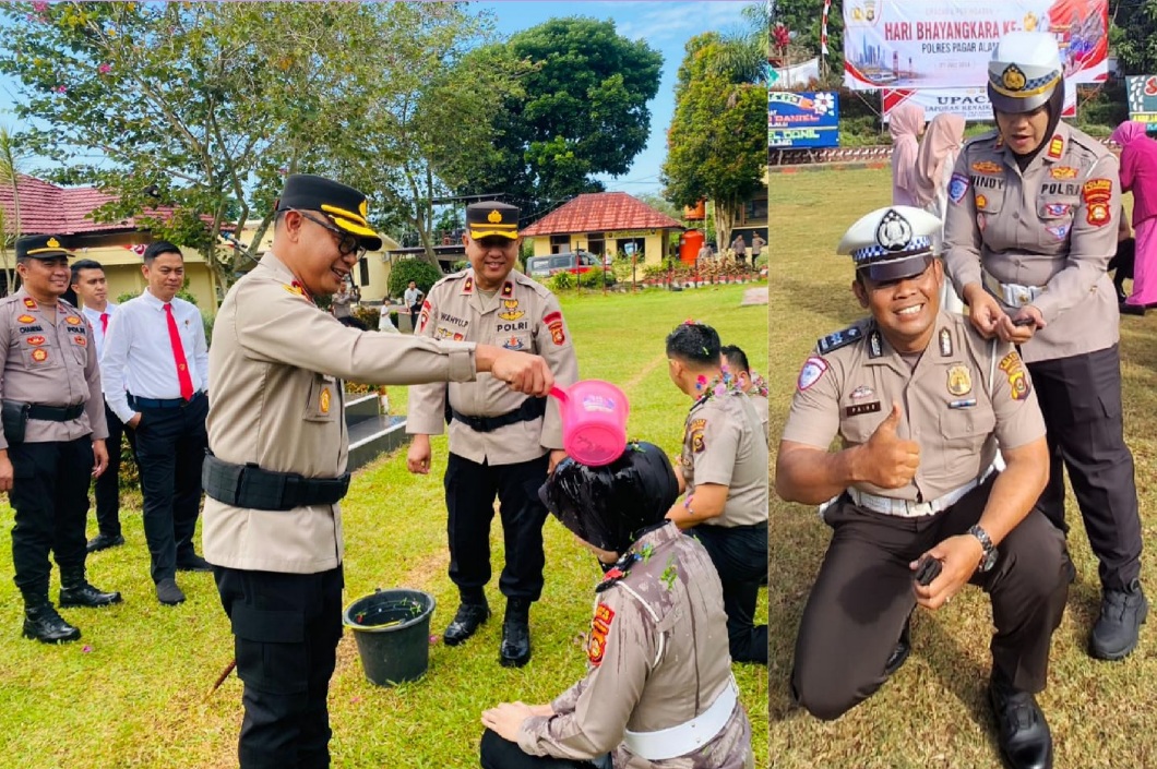 41 Personel Naik Pangkat, AKBP Januar KS Persada : Ini Amanah dengan Tanggung Jawab Besar Pengabdian