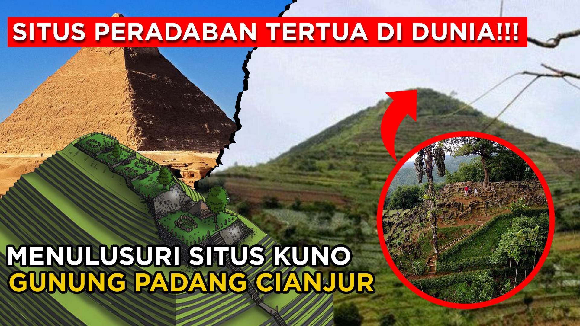 Situs Tertua Di Dunia Ada Di Indonesia? Berikut 5 Fakta Unik Tentang Situs Gunung Padang!