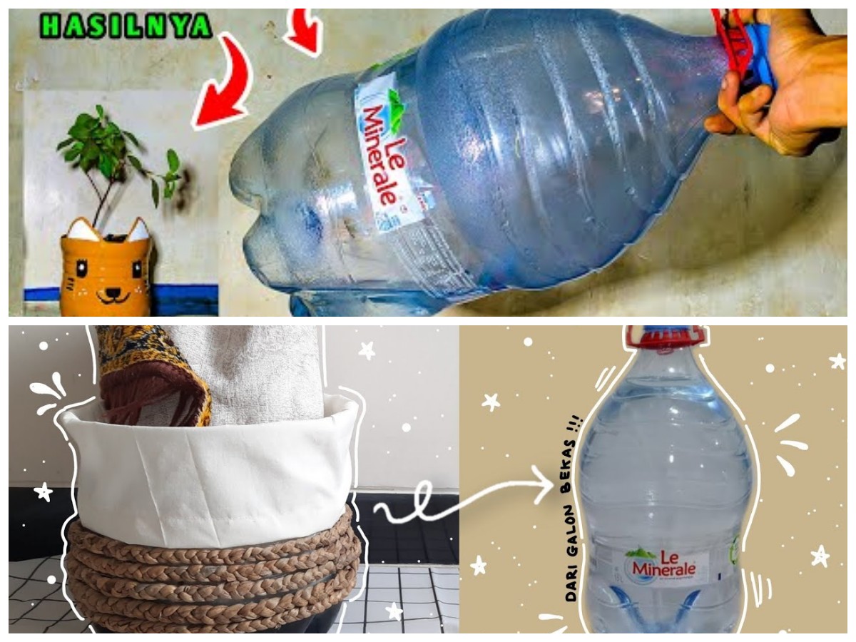 Kreatif dan Hemat! 8 Ide Daur Ulang Galon Bekas Lengkap dengan Cara Membuatnya