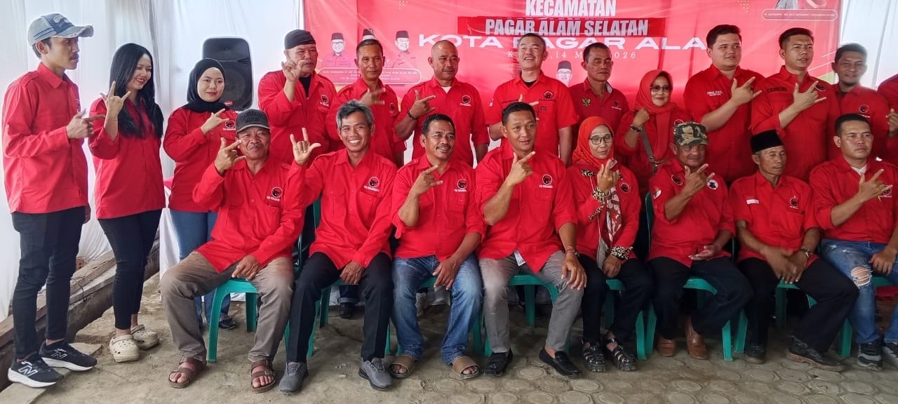 Peduli Gempa NTT, DPC PDI Perjuangan Pagar Alam Galang Dana Kemanusiaan
