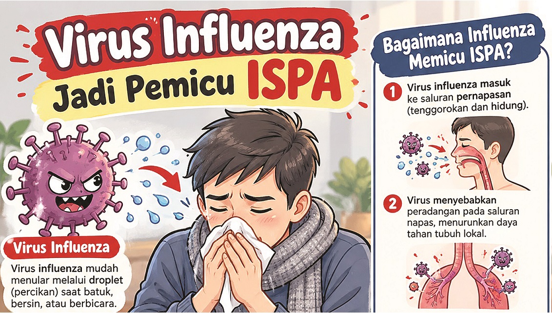 Kasus ISPA Mendominasi di Masyarakat, Bukan Dipicu Kabut Asap