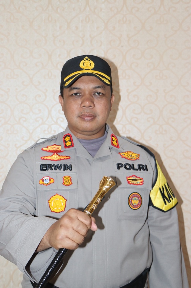 AKBP Erwin Irawan Dipromosikan Wakapolresta Bandar Lampung, Pejabat Barunya AKBP Erwin Aras Genda