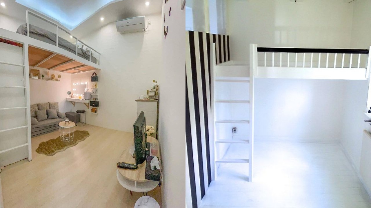 Model Kamar Loft Bed Aesthetic dengan Konsep Minimalis Modern!