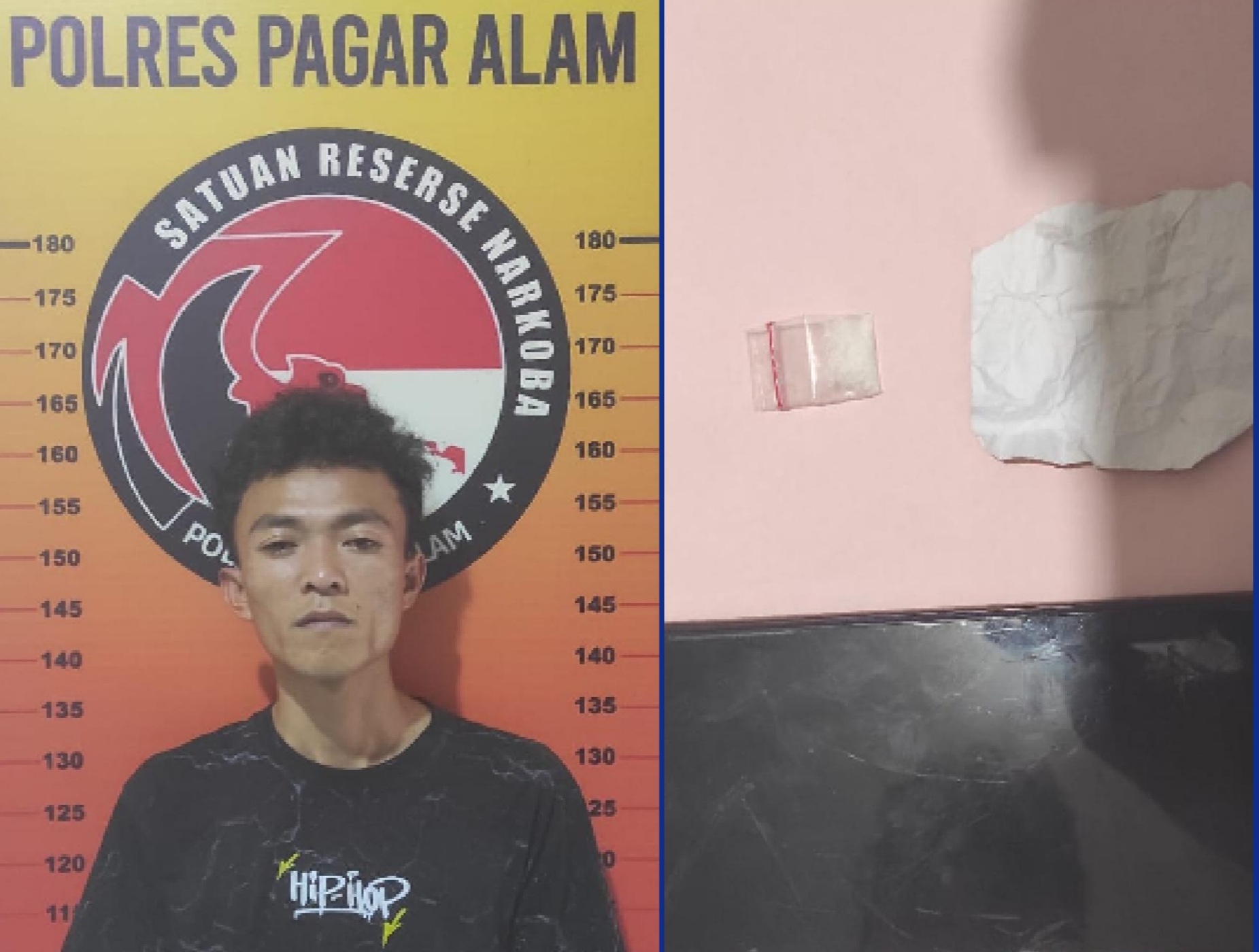 Kurir Sabu Dicokok Satres Narkoba Polres Pagar Alam
