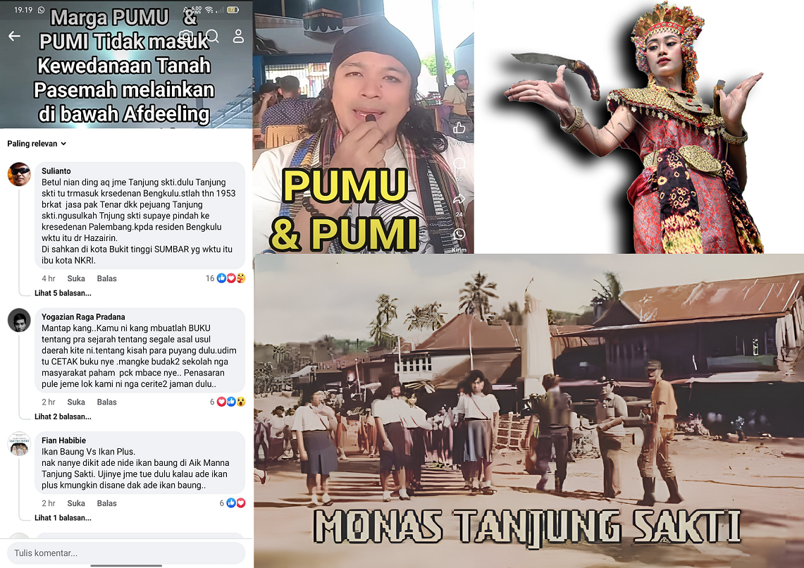 Ternyata Marga Tanjung Sakti PUMU dan PUMI Tidak Masuk Kedalam Kewedanaan Besemah, Simak Sejarahnya!