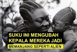 Wuii Dunia, Keunikan Suku Mangbetu di Afrika, Tradisi Pemanjangan Kepala Mirip Alien