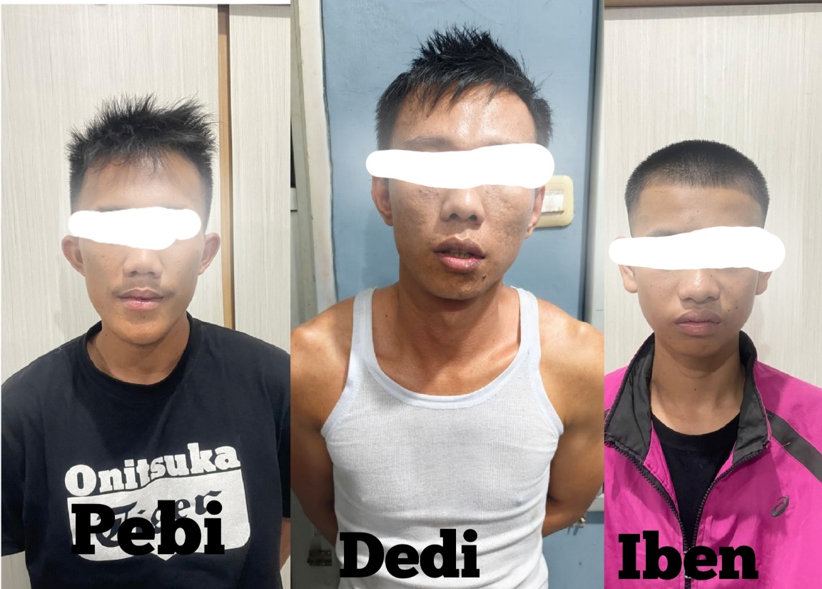 3 Komplotan Pembobol Alfamart Lintas Daerah Diringkus, Bawa Kabur Berankas Berisi Rp. 34,2 juta