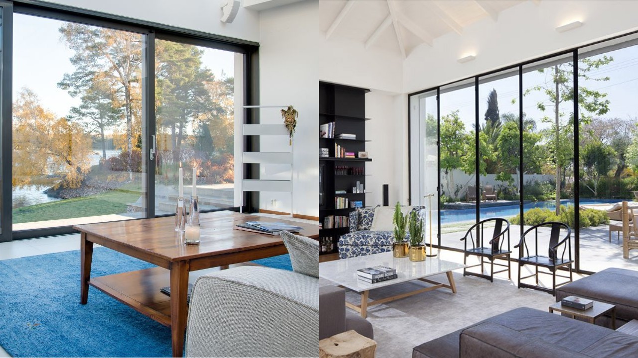 Ruang Tamu dengan Dinding Kaca: Kesan Luas, Terang, dan Mewah!