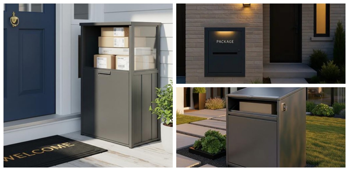 Solusi Buat yang Sering Belanja Online, Ini 8 Ide Tempat Taruh Paket Depan Rumah