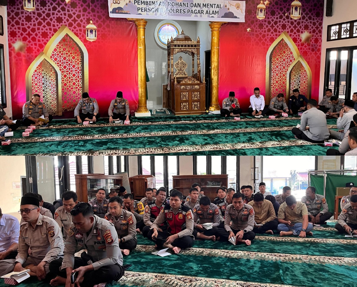 Jelang HUT Bhayangkara ke-79, Gelar Binrohtal dan Doa Bersama