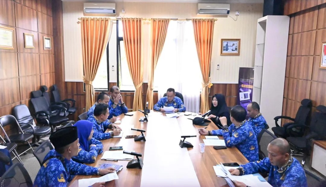 Samsul Bahri Burlian Pimpin Rapat Bahas Bantuan Keuangan Panas Bumi di Pagar Alam