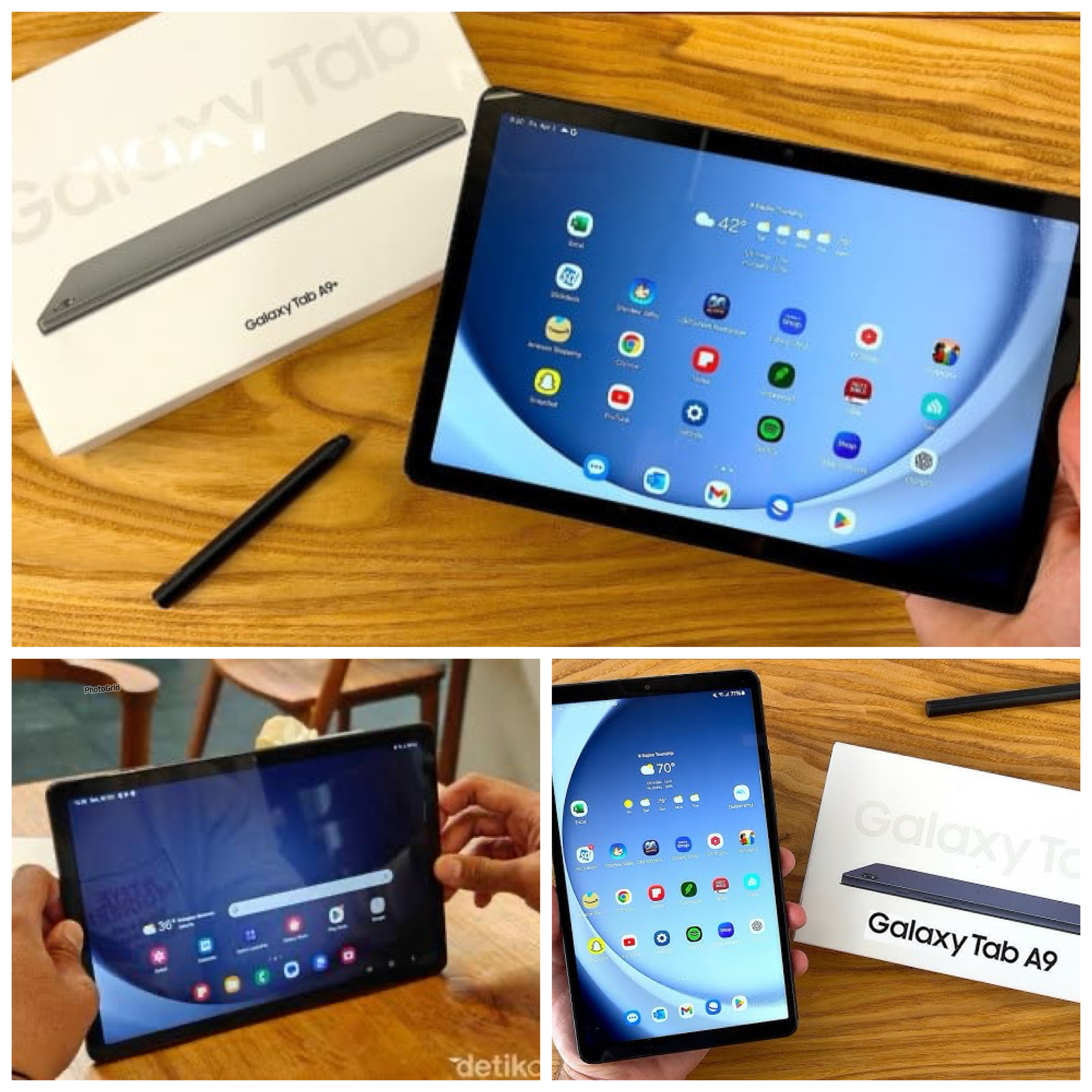 Samsung Galaxy Tab A9 Plus 5G: Tablet 3 Jutaan dengan Layar Lega dan Konektivitas Super Cepat!