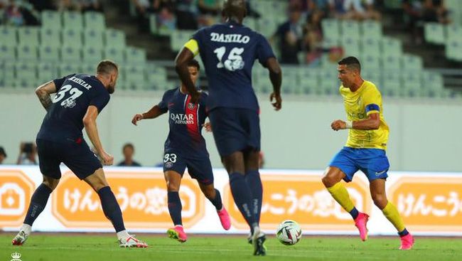 Kurang Menarik! Pertandingan Al Nassr vs PSG Berakhir Tanpa Gol