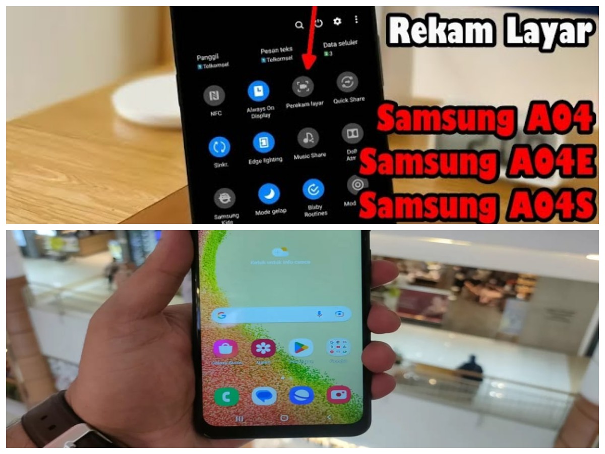 Panduan Praktis Merekam Layar Samsung Galaxy A04 untuk Konten Kreatif dengan Mudah!