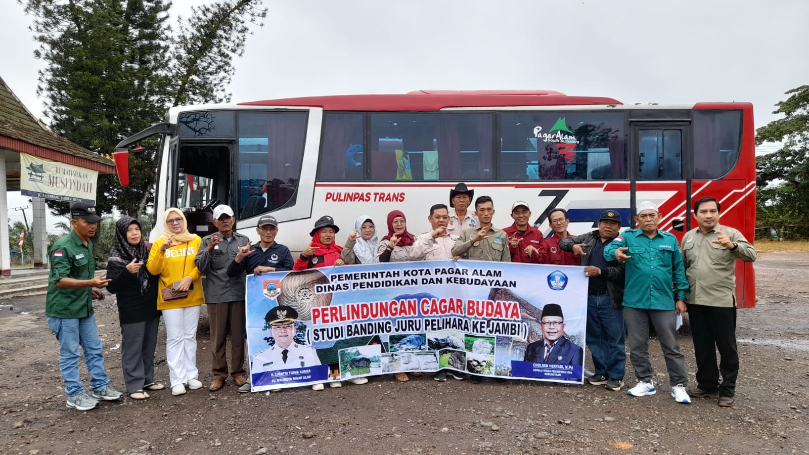 Tambah Wawasan dan Tingkatkan Kompetensi, Jupel Cagar Budaya Studi Banding ke Jambi