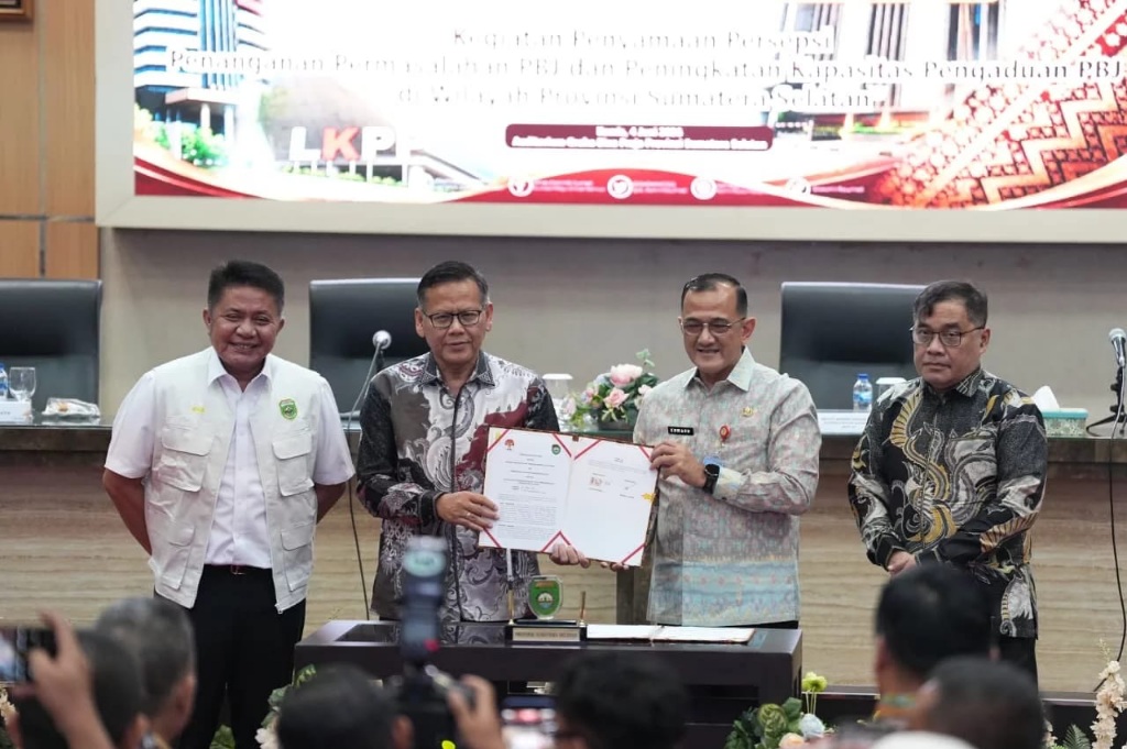 Pemprov Sumsel dan KPK Perkuat Sinergi Pengawasan Pengaduan dan Pengadaan Barang/Jasa
