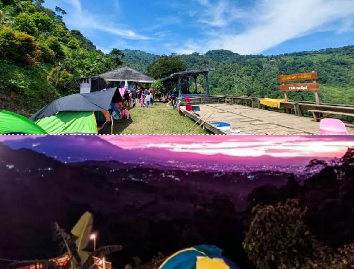 Pesona Keindahan Alam di Gunung Ciung Sentul Bogor, Punya Spot Foto Instagramable