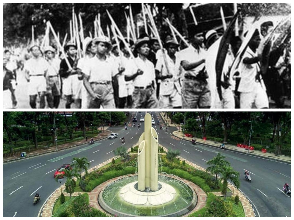 Jejak Perjuangan Surabaya dalam Monumen Bambu Runcing: Simbol Keberanian Rakyat
