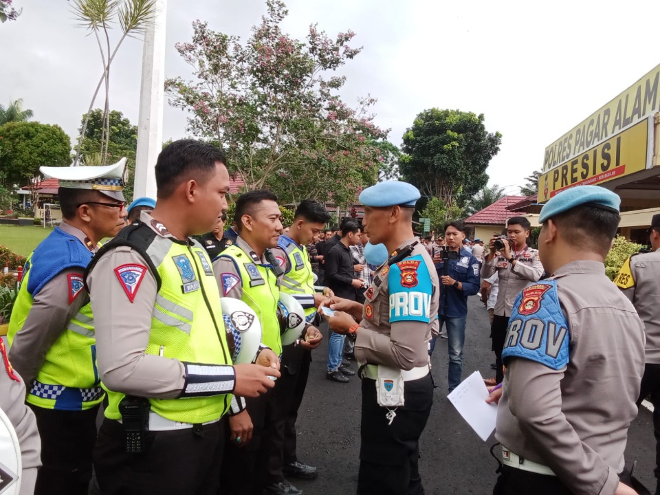 Tim Propam Polda Sumsel Geruduk Polres Pagar Alam, Ada Apa?