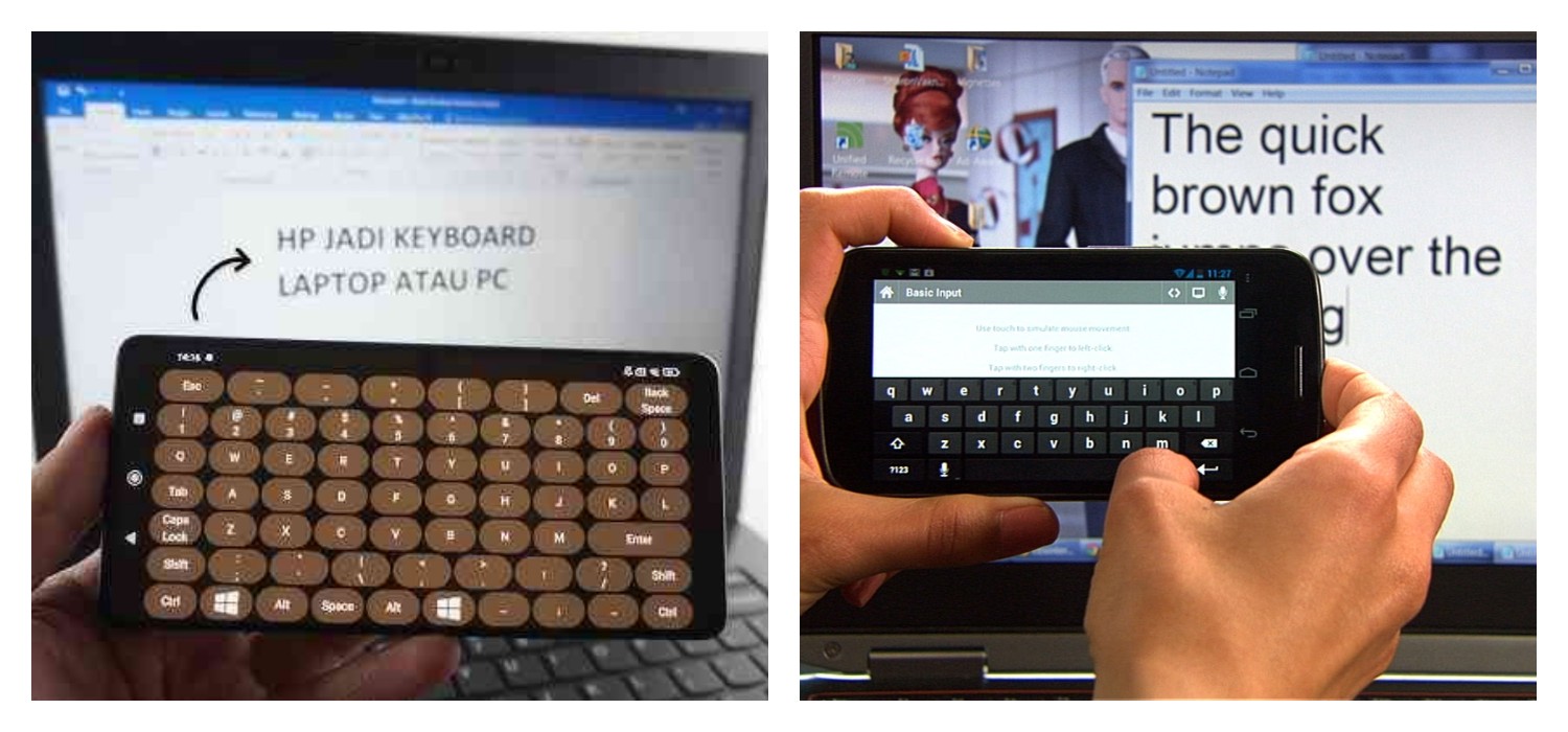 Trik Cerdas! Gunakan HP Sebagai Keyboard untuk Laptop Kamu