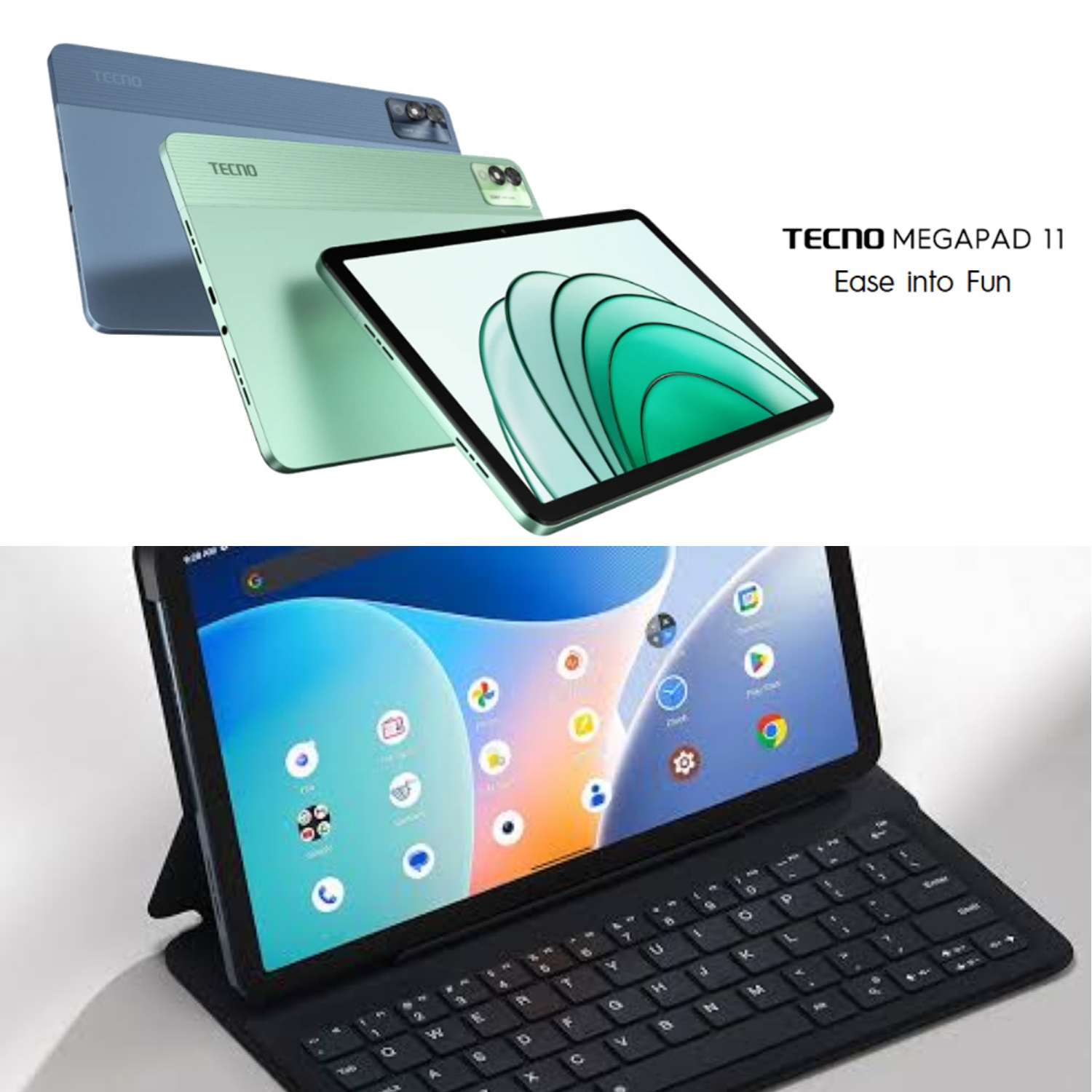 Tecno Megapad 11: Tablet Cerdas Berbaterai Raksasa dengan Harga yang Sangat Bersahabat
