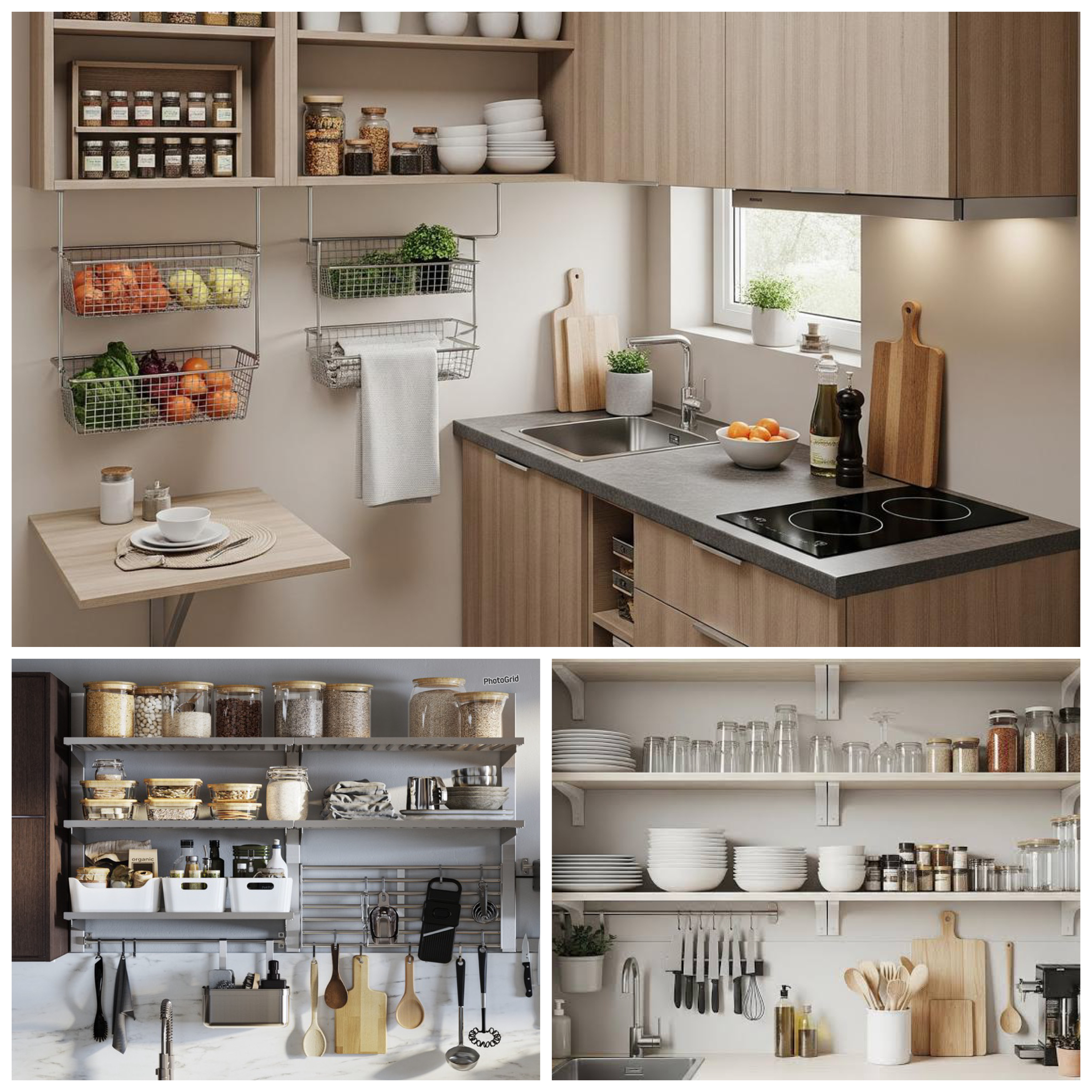 Inspirasi Rak Gantung Dapur Modern, Cara Cerdas Hemat Ruang dan Tampil Estetik