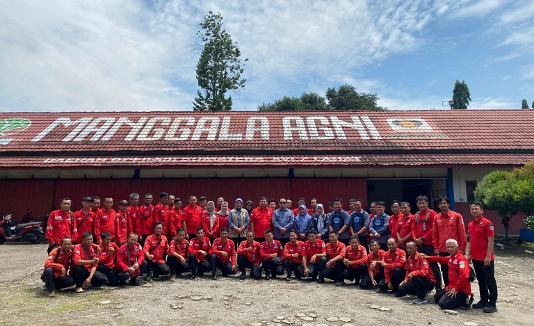 BNN Pagar Alam Bersinar di Manggala Agni